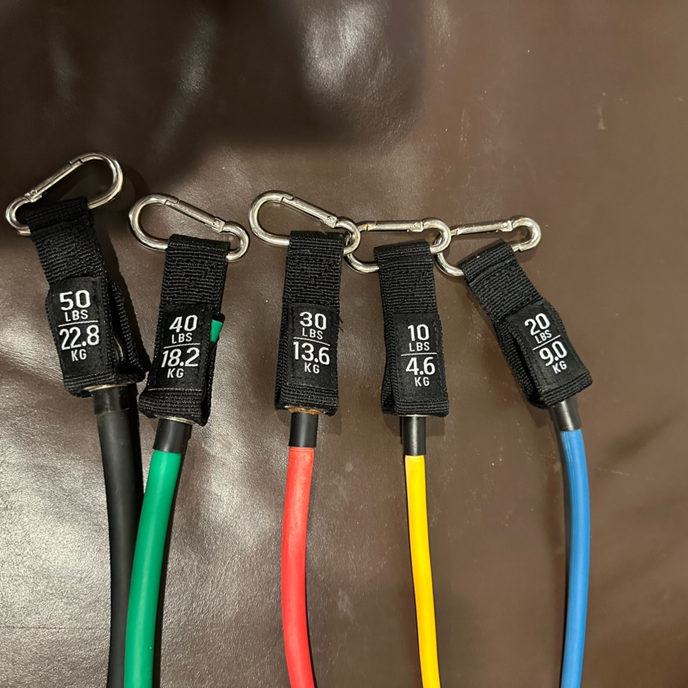 Resistance Bands Set - Multi-Color - Picture 3 of 7